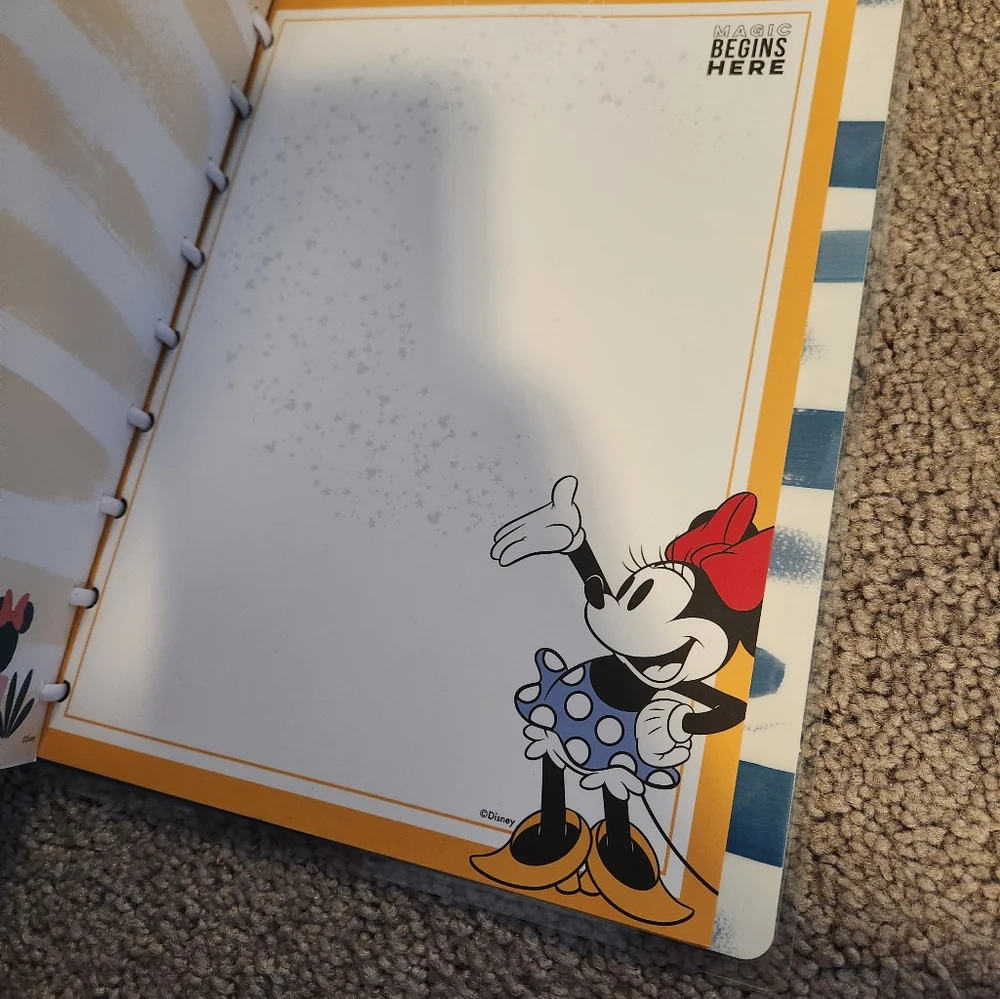 Mickey Mouse Budget Planner and Note Paper